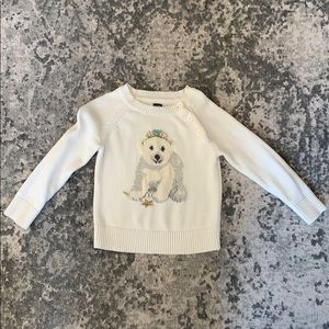 Baby Gap 3T Polar Bear Sweater